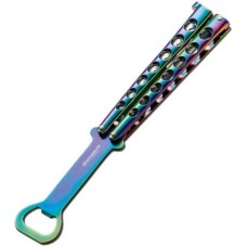 Открывалка BOKER MAGNUM RAINBOW BALISONG BK09SC010