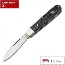 Складной нож BOKER BARLOW PRIME JUTE MICARTA BLACK 114943 BK114943